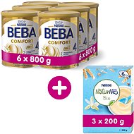 BEBA COMFORT 4 (6 × 800g) + Tescoma Dining Set BAMBINI Butterflies 7 pcs - Baby Formula