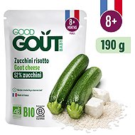 Good Gout BIO Zucchini Risotto with Goat Cheese 3 × 190g - Baby Food