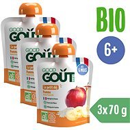 Good Gout BIO Jablkové raňajky 3× 70 g - Kapsička pre deti