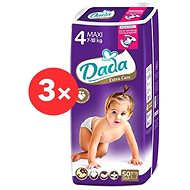 DADA Extra Care MAXI 4, 3 × 50 pcs - Baby Nappies