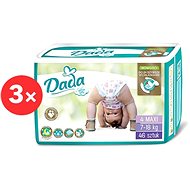 DADA Extra Soft MAXI 4, 3 × 46 pcs - Baby Nappies