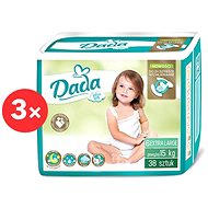 DADA Extra Soft Extra Large 6, 3x 38 pcs - Baby Nappies