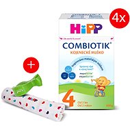 HiPP Combiotik MKV 4 (4× 600g) + Diaper + Peg - Baby Formula