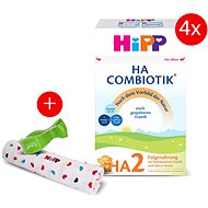 HiPP Combiotik HA 2 (4 x 500 g) + diaper + peg - Baby Formula