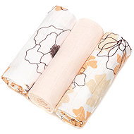 T-TOMI Bambusové pleny Flowers - Cloth Nappies