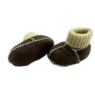 Altabebe dark brown size 20 - Baby Booties