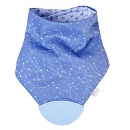 Saro Baby double-sided teether with teether Blue - Bib