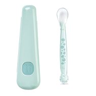 Saro Baby Silicone Spoon with Soft & Fun Case - Baby Spoon