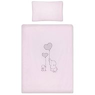 2-piece bed linen Amigo 90/120 pink - Children's Bedding