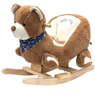Rocking toy with melody teddy bear brown - Rocker