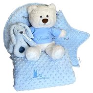 BEBEDEPARIS Výbavička Klidný spánek - modrá - Baby Health Check Kit