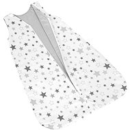 BELLATEX Sleeping bag 50 × 75 cm, 444/902, stars grey and white - Children's Sleeping Bag