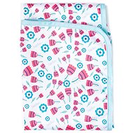 Bobánek Changing mat Tulips 75 × 75 cm - Changing Pad