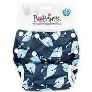 Bobánek Growing Swimwear for Babies Blue Whales - Swim Nappies