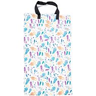 Bobánek Waterproof bag large Colourful feathers - Nappy Bags