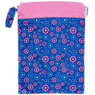 Bobánek Waterproof bag normal Blue flowers - Nappy Bags