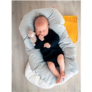 Bobánek Wrap body long sleeve Black 56 - Bodysuit for Babies