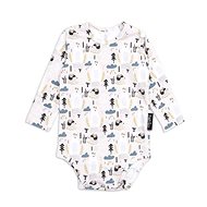 Bobanek Long sleeve body Bear and hedgehog 74 - Bodysuit for Babies