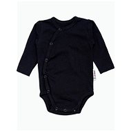 Bobanek Long sleeve body Black 86 - Bodysuit for Babies