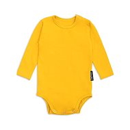 Bobanek Long sleeve body Mustard 86 - Bodysuit for Babies