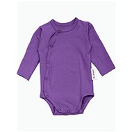 Wrap body long sleeve Purple 62 - Bodysuit for Babies
