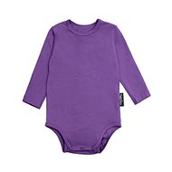 Long sleeve body Purple 80 - Bodysuit for Babies