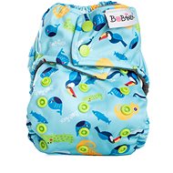 Bobánek Newborn AIO Diaper Snaps - Chameleons - Cloth Nappies