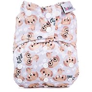 Bobánek Pocket extra soft AIO diaper Premium snaps - Cute dogs - Cloth Nappies
