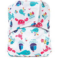 Bobánek AIO plena Premium suchý zip, U moře - Nappies