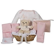 Lovely gift basket - pink - Baby Health Check Kit