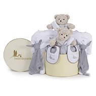 Gift set for twins - grey - Baby Health Check Kit