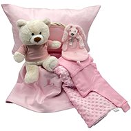 My Sleep with embroidery - pink - Baby Health Check Kit