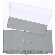 Crib sheet and bed linen - grey - Children's Bedding