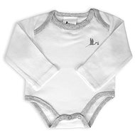 Regular baby bodysuit - grey - Bodysuit for Babies