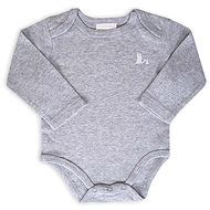 Children's coloured body - grey - Bodysuit for Babies