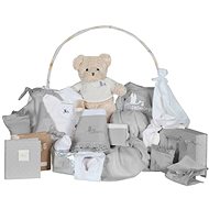 BEBEDEPARIS Gift basket Dreamy memories - grey - Baby Health Check Kit