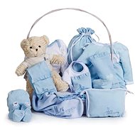 BEBEDEPARIS Luxury gift basket - blue - Baby Health Check Kit