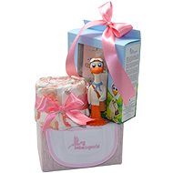 BEBEDEPARIS Diaper cake Nicky bite - pink - Nappy cake