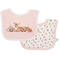 Wrendale Designs Bib Set 2 pcs, Forest Animals - Bib