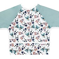 Bobánek Bib long sleeve, Teddy Bears in a suit - Bib