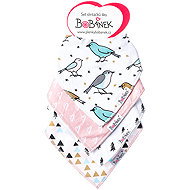 Bobánek Set of 4 slippers, Birds - Bib