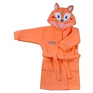 Koala Children's bathrobe Tvoreček size 98 - orange - Children's bathrobe