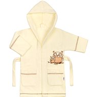 New Baby Children's bathrobe Sovicky size 98 - beige - Children's bathrobe