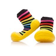 ATTIPAS Rainbow Yellow Size XXL - Baby Booties