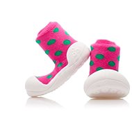 ATTIPAS Polka Dot Pink - Baby Booties
