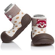ATTIPAS Zoo Brown Size XL - Baby Booties