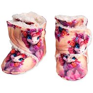 Baby - Smile Capáčky - unicorn s beránkem - Baby Booties