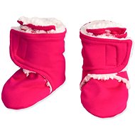 Baby - Smile Basic Socks - Fuchsia with lamb 9-12 months - Baby Booties