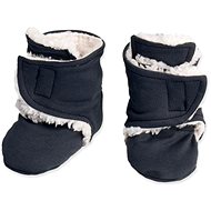 Baby - Smile Basic Socks - dark grey with lamb 6-9 months - Baby Booties