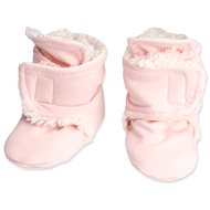 Baby - Smile Basic Socks - light pink with lamb 9-12 months - Baby Booties